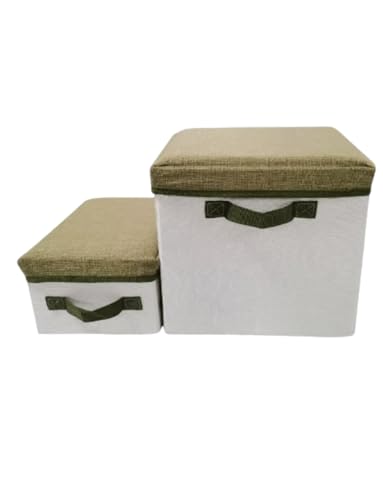 Hundetreppe, faltbare Haustierleiter, tragbar, rutschfest, mit Spielzeug-Aufbewahrungsboxen (50 x 30 cm) von Generisch