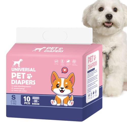 Hundewindeln, super saugfähige Windeln, Haustierpflege-Werkzeug, atmungsaktive Windeln für Hunde in Hitzeperiode, aufregendes Urinieren, Training Hundewindeln, super saugfähige Windeln, Haustierpflege-Werkzeug, atmungsaktive Windeln für Hunde in Hitzeperiode, aufregendes Urinieren, Training von Generisch