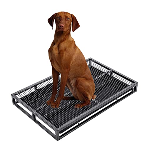Indoor Dog Potty Tray for Small Medium Dogs, Portable Puppy Training Toilet with Pad Holder, Ideal for Housebreaking in Apartments, Balconies, Outdoor Use Indoor Dog Potty Tray for Small Medium Dogs, Portable Puppy Training Toilet with Pad Holder, Ideal for Housebreaking in Apartments, Balconies, Outdoor Use von Generisch