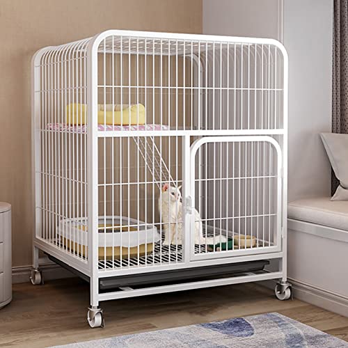 Indoor Katzenvilla mit Katzenklo Platz, inklusive Spielzeug und Zubehör für Haushalte mit Katzen von Generisch