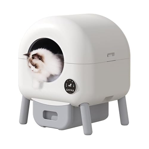 Intelligente vollständig geschlossene Katzentoilette, selbstreinigende Anti-Splash-Katzentoilette, Haustierpflege Intelligente vollständig geschlossene Katzentoilette, selbstreinigende Anti-Splash-Katzentoilette, Haustierpflege von Generisch