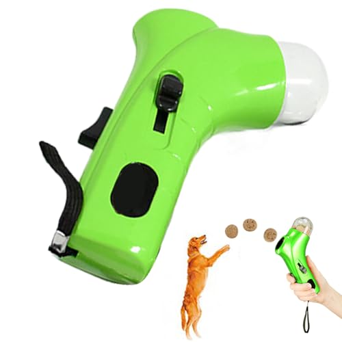 Interaktiver Pet Treat - Handheld Snack Shooter | Fun Training Reward Feeder - Engagierter Lebensmittelwerfer für Kätzchen & Welpen, langlebig und einfach zu operieren für Tierbesitzer von Generisch