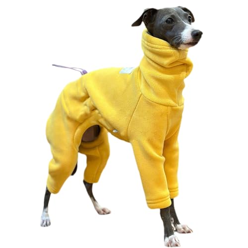Italienischer Windhund-Hunde-Pyjama – warmes Fleece-Rollkragen-Sweatshirt, verstellbarer Ganzkörper-Overall für kleine bis mittelgroße Hunde, Winterkleidung für Haustiere Italienischer Windhund-Hunde-Pyjama – warmes Fleece-Rollkragen-Sweatshirt, verstellbarer Ganzkörper-Overall für kleine bis mittelgroße Hunde, Winterkleidung für Haustiere von Generisch