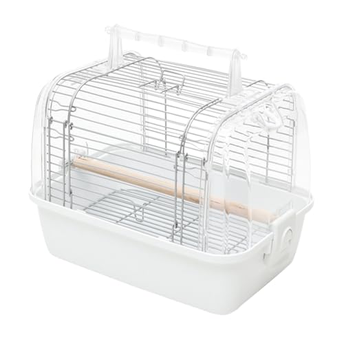 Käfig für Vögel, kleiner Vogelkäfig, mit Handtasche, für Spaziergänge, Party, Kurztrip, für kleine und mittelgroße Haustiere (Grün) von Generisch