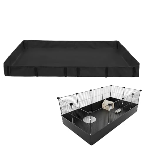 Käfigeinlage für Kleintiere, weiche wiederverwendbare Urinierunterlage, waschbar, auslaufsicher, Bettunterlage für Käfige, saugfähiges Kaninchen-Töpfchen, für Hamster, Frettchen, Chinchillas von Generisch