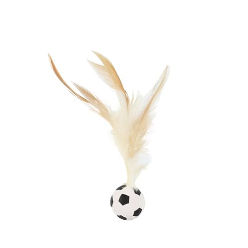Kätzchen Fußball Federspielzeug Kätzchen Fußball Federspielzeug von Generisch