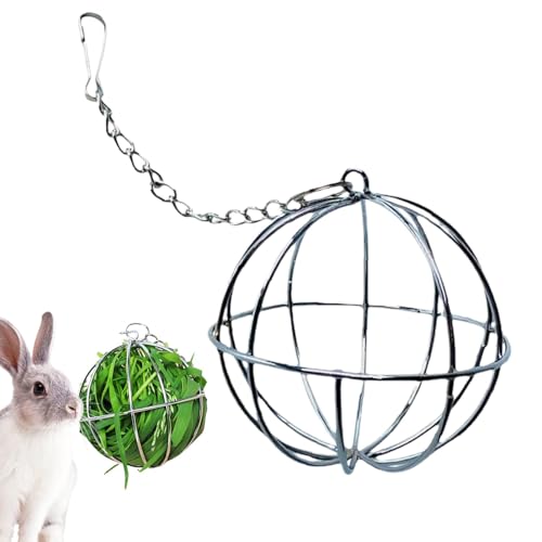 Kaninchen Heuraufe Metall Heu Futterspender Haustier Heu Halter Kaninchen Herbage Feeder Edelstahl Futterball Hängende Futterspender Bunny Herbage Rack Kräuterspender für Kaninchen Heuraufe Metall Heu Futterspender Haustier Heu Halter Kaninchen Herbage Feeder Edelstahl Futterball Hängende Futterspender Bunny Herbage Rack Kräuterspender für von Generisch