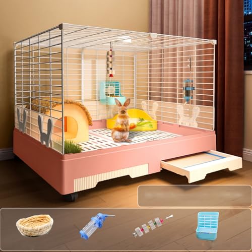 Kaninchenkäfig Indoor für Kleintiere Abnehmbarer Metall Bunny Laufstall in Gelb für Frettchen Kätzchen Chinchilla Eichhörnchen DIY Haustier Käfig Zubehör Kaninchenkäfig Indoor für Kleintiere Abnehmbarer Metall Bunny Laufstall in Gelb für Frettchen Kätzchen Chinchilla Eichhörnchen DIY Haustier Käfig Zubehör von Generisch