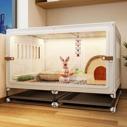 Kaninchenkäfig Kleintier Laufstall Indoor Einstöckiges Haus für Kaninchen und Meerschweinchen Kaninchenkäfig Kleintier Laufstall Indoor Einstöckiges Haus für Kaninchen und Meerschweinchen von Generisch