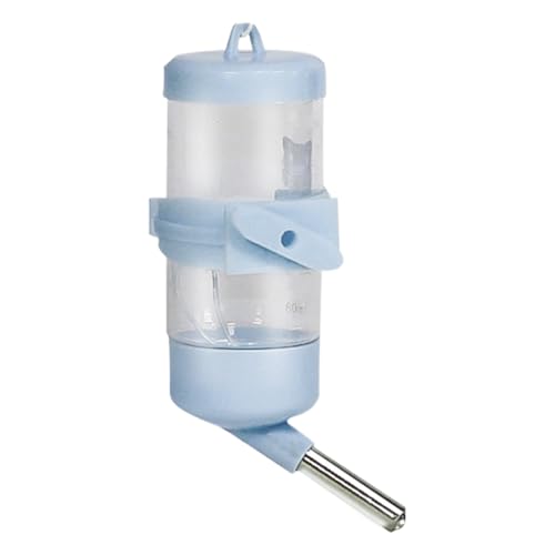 Kaninchenwasserflasche - Doppelkugel Ventil Meerschweinchen -Waterr -Flasche | Waater ausgelöste Kaninchen -Trinkflasche mit Halter | Hamster -Wasserspenderflaschen treffen die tägliche Flüssigke von Generisch