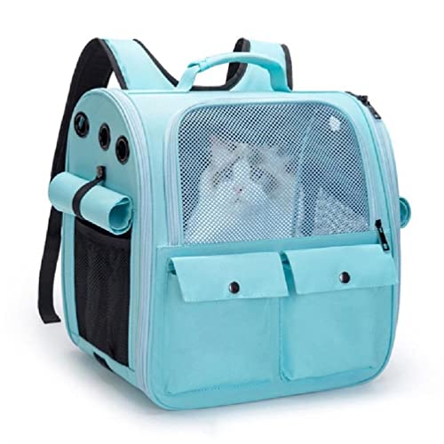 Katzen-Outdoor-Tragetasche, atmungsaktiv, tragbar, Reise-Netzstoff, Stofftasche für Katzen, Hunde, Haustierbedarf, Haustier-Tragetasche für kleine Hunde, Haustier-Tragetasche, Organizer, von Generisch