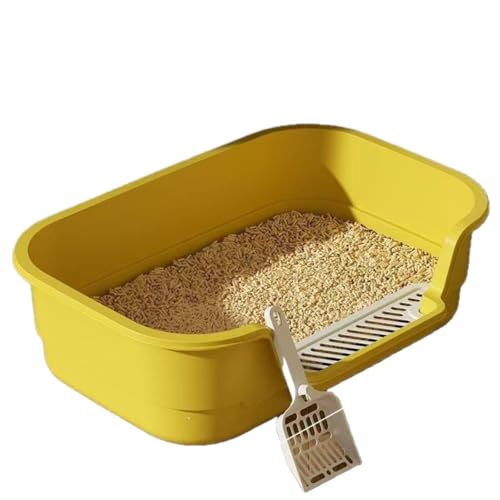 Katzen-Töpfchen, geruchs resistente halb geschlossene Katzenstreu Box, Toiletten Artikel für Haustiere von Generisch