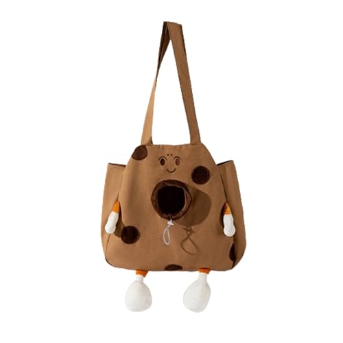 Katzen Transporttasche - Canvas Haustier Tragetasche - Flexibles Zugband Niedlich Atmungsaktiv Weich Resistente Fluchtsichere Tasche Für Flugreisen Fahrradfahrten Katzen Transporttasche - Canvas Haustier Tragetasche - Flexibles Zugband Niedlich Atmungsaktiv Weich Resistente Fluchtsichere Tasche Für Flugreisen Fahrradfahrten von Generisch