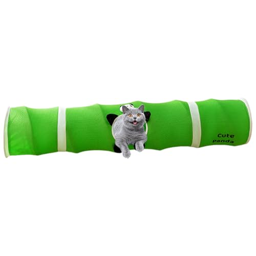 Katzen Tunnel Spielzeug,Faltbarer Interaktiver Spielzeug Schlauch Für Katzen - Aktivitäts Spielzeug Für Kätzchen Kaninchen Welpen Meerschweinchen von Generisch