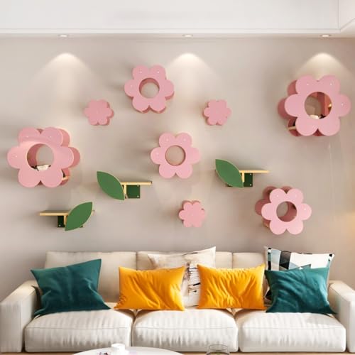 Katzen-Wandregal in Blumenform! mehrstufiges Katzenmöbel zum Klettern, verschiedene Kombinationen, damit Katzen so viel spielen und sich ausruhen können, wie sie wollen Katzen-Wandregal in Blumenform! mehrstufiges Katzenmöbel zum Klettern, verschiedene Kombinationen, damit Katzen so viel spielen und sich ausruhen können, wie sie wollen von Generisch