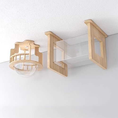 Katzen-Wandregale und Möbel-Set mit Nest und Tunnel für Indoor Klettern und Spielen von Generisch