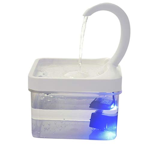 Katzen Wasserbrunnen - Wasserbrunnen Katzennapf | Haustier Wasserspender | Haustier Wasserbrunnen mit Leiser Pumpe, Automatischer Haustierbrunnen Automatischer Haustierbrunnen für Mehrere Haustiere, von Generisch