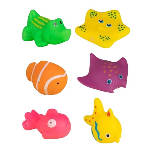 Katzenfisch-Spielzeug im Wasser, Schwimmbad-Katzenspielzeug 6 Stück schwimmendes Wasserspielzeug für Katzen, interaktiver Spaß Schwimmendes Badefischspielzeug für gelangweilte Hauskatzen für Garte Katzenfisch-Spielzeug im Wasser, Schwimmbad-Katzenspielzeug 6 Stück schwimmendes Wasserspielzeug für Katzen, interaktiver Spaß Schwimmendes Badefischspielzeug für gelangweilte Hauskatzen für Garte von Generisch