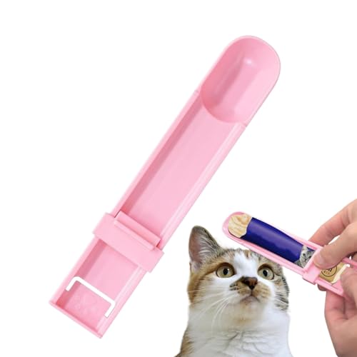 Katzenfutterspender – PP Katzen-Leckerlis Quetschlöffel | Nassfutter Quetscher Löffel | Köstlicher Flüssigkeits-Snackspender, leckbare Katzensnackschaufel, Katzenbar Squeezer Feeder Pet Feeder für Katzenfutterspender – PP Katzen-Leckerlis Quetschlöffel | Nassfutter Quetscher Löffel | Köstlicher Flüssigkeits-Snackspender, leckbare Katzensnackschaufel, Katzenbar Squeezer Feeder Pet Feeder für von Generisch