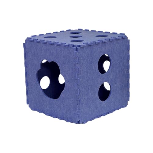 Katzenhöhle | Gespleißtes Katzennest in Puzzleform - Katzenversteck Katzenhäuser & Höhlen Indoor Katzenwürfel Kratzbrett für Welpen & Kätzchen Katzenhöhle | Gespleißtes Katzennest in Puzzleform - Katzenversteck Katzenhäuser & Höhlen Indoor Katzenwürfel Kratzbrett für Welpen & Kätzchen von Generisch