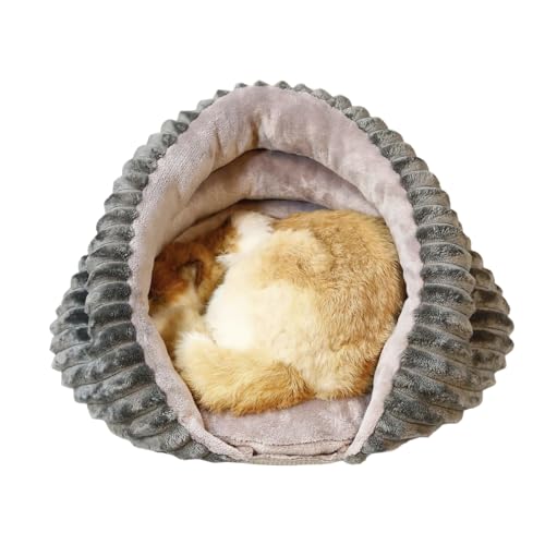 Katzenhöhlenbett | Warmes Kätzchenbett Für Innen - Wärmendes Rutschfestes Haus Mit Tunnel Für Outdoor Winterreise Zuhause Weihnachten Balkon Schlafzimmer Katzenhöhlenbett | Warmes Kätzchenbett Für Innen - Wärmendes Rutschfestes Haus Mit Tunnel Für Outdoor Winterreise Zuhause Weihnachten Balkon Schlafzimmer von Generisch