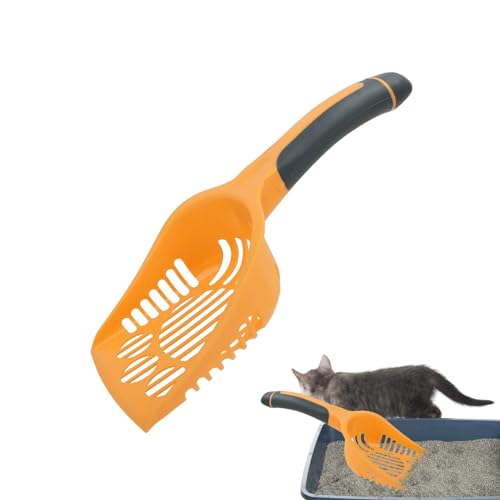 Katzenkotschaufel – Haustiersieb-Kotschaufel, tragbare Katzenkotschaufel und Katzenstreu, tiefe Schaufel für Katzen, Haustiere, Katzentoilette Katzenkotschaufel – Haustiersieb-Kotschaufel, tragbare Katzenkotschaufel und Katzenstreu, tiefe Schaufel für Katzen, Haustiere, Katzentoilette von Generisch