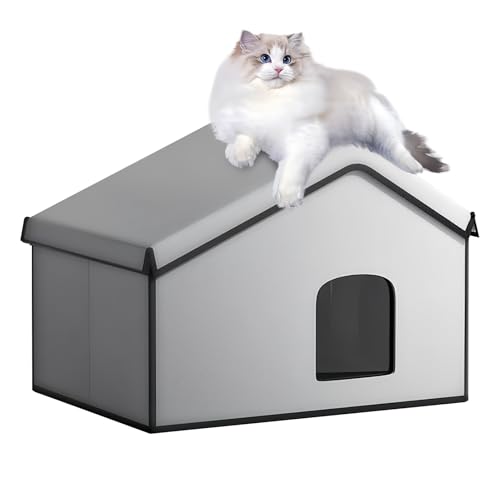Katzenkühlunterstand – Kühlendes Katzenhaus für drinnen und draußen, mit Eisbox, einfache Reinigung, heiße , Haustierbedarf, Kühlunterstand für Zuhause, Rasen, Wohnzimmer, Balkon, Hof Katzenkühlunterstand – Kühlendes Katzenhaus für drinnen und draußen, mit Eisbox, einfache Reinigung, heiße , Haustierbedarf, Kühlunterstand für Zuhause, Rasen, Wohnzimmer, Balkon, Hof von Generisch