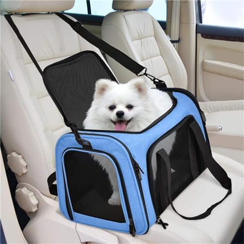 Katzenrucksack, faltbar, für den Außenbereich, mit atmungsaktivem Netzgewebe, für kleine Hunde, Katzen, Reisen, Wandern, Outdoor Katzenrucksack, faltbar, für den Außenbereich, mit atmungsaktivem Netzgewebe, für kleine Hunde, Katzen, Reisen, Wandern, Outdoor von Generisch