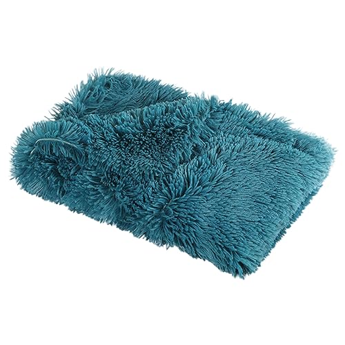 Katzensofa GroßE Katzen Haustierdecke für Vier Jahreszeiten, warme Katzen- Hundebedarf, Zwingermatte, Plüsch, leicht, praktisch, Haustierdecke Hundebett Groß (Navy, One Size) von Generisch