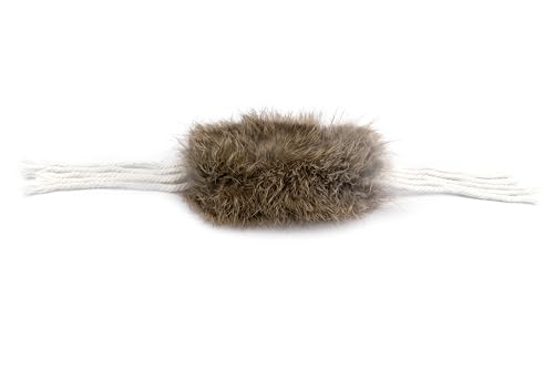 Katzenspielzeug Hasenfell mit Wollfransen Mini, Echtfell, Handgefertigt, perfekt für Katzen jeden Alters Katzenspielzeug Hasenfell mit Wollfransen Mini, Echtfell, Handgefertigt, perfekt für Katzen jeden Alters von Fellefant