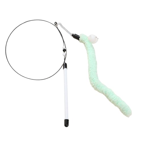 Katzenstab-Spielzeug – simuliertes fliegender Vogel-Katzenspielzeug | Haustier-Teaser | Kätzchenstange mit Glocken | Teasing Stick Glocke Sound | Kätzchenstäbe interaktive Spiele, Werkzeuge von Generisch