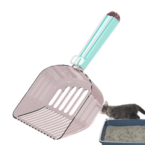 Katzenstreu-Sieb, Hundekotschaufel, tragbare Katzenkotschaufel mit Dichtungsclip, Katzenstreuschaufel für Katzen, Haustiere, Katzentoilette Katzenstreu-Sieb, Hundekotschaufel, tragbare Katzenkotschaufel mit Dichtungsclip, Katzenstreuschaufel für Katzen, Haustiere, Katzentoilette von Generisch