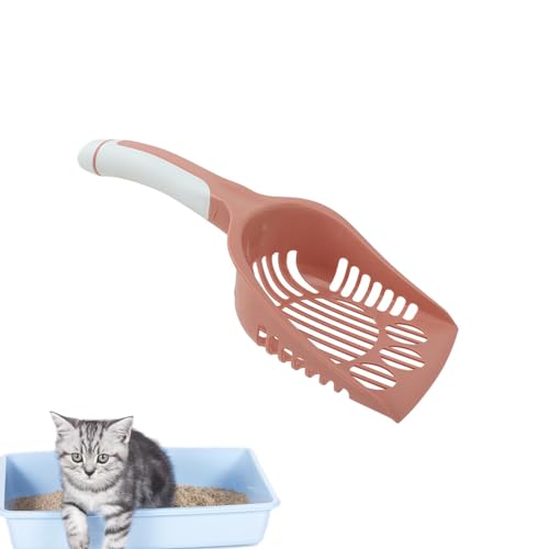 Katzenstreuschaufel - Katzenschaufel Streu Kotschaufel - Wiederverwendbare Katzenkotschaufel, Haustierkotschaufel für Haustiere und Katzen Katzentoilette von Generisch