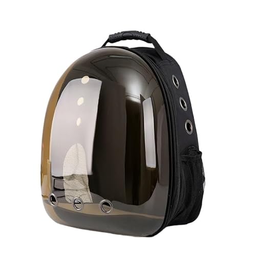 Katzentasche, tragbar, Raumkapsel, atmungsaktiver Rucksack, Schultasche, große Kapazität, Haustierbedarf zum Mitnehmen (schwarz) von Generisch