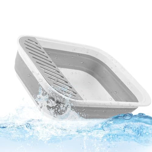 Katzentoilette | Katzenstreu | Tragbare Katzentoilette, Reisestreu für Haustiere, Tablett für kleine Katzen, wasserdichte Katzentoilette, Reisestreu, tragbare Katzentoilette Katzentoilette | Katzenstreu | Tragbare Katzentoilette, Reisestreu für Haustiere, Tablett für kleine Katzen, wasserdichte Katzentoilette, Reisestreu, tragbare Katzentoilette von Generisch