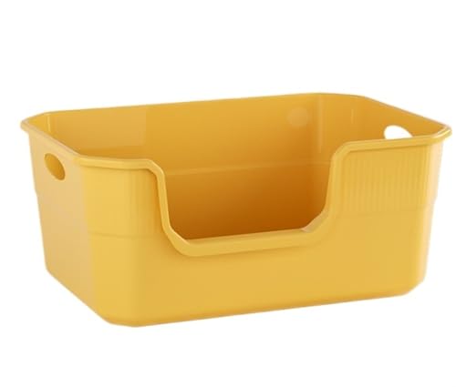Katzentoilette mit Siebschale und leicht zu reinigendem Design, gelb, ideal für Reisen Katzentoilette mit Siebschale und leicht zu reinigendem Design, gelb, ideal für Reisen von Generisch