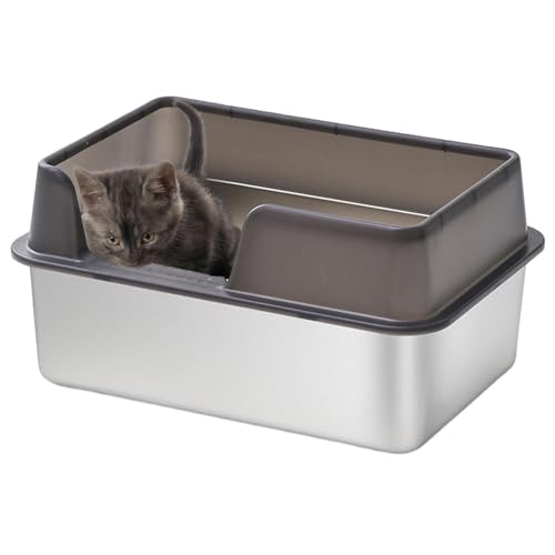Katzentoiletten - Katzentoilette | Katzentoilette | Hochwandige Katzentoilette | Hochseitige Katzentoilette | Offene Oberseite Haustier Katzentoilette | Katzentoilette mit abnehmbarem Deckel für Katzentoiletten - Katzentoilette | Katzentoilette | Hochwandige Katzentoilette | Hochseitige Katzentoilette | Offene Oberseite Haustier Katzentoilette | Katzentoilette mit abnehmbarem Deckel für von Generisch