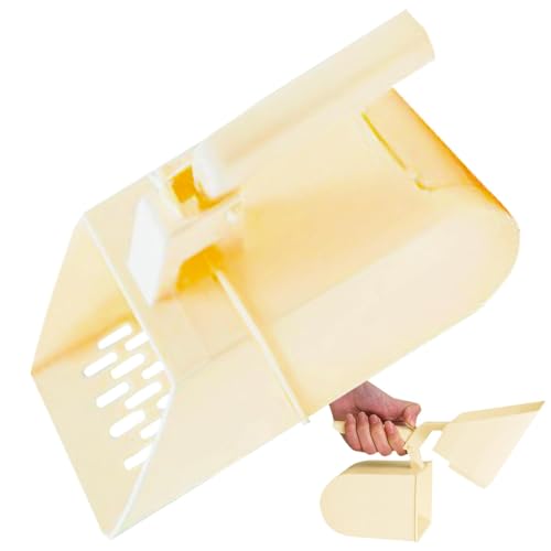 Katzentoilettenschaufel,Katzenstreuschaufel - Antihaftbeschichtete Kotschaufel, Wurfschaufel, Kotschaufel mit Sandsack - Deep Shovel Little Sifter Scoop Cat Poop Tool für Cat Dog Reptile Terrarium Pet Katzentoilettenschaufel,Katzenstreuschaufel - Antihaftbeschichtete Kotschaufel, Wurfschaufel, Kotschaufel mit Sandsack - Deep Shovel Little Sifter Scoop Cat Poop Tool für Cat Dog Reptile Terrarium Pet von Generisch