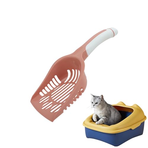 Katzentoilettenschaufel – Hundekot-Reiniger, tragbare Haustierkotschaufel, Katzenkotschaufel und Streusieb für Haustiere und Katzen von Generisch