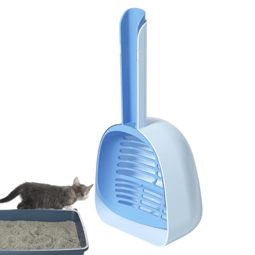 Katzentoilettenschaufel – Integrierte Streuschaufel mit Halter | Multifunktionale Haustierschaufel für Katzenstreu, Haustierzuchtbedarf, Katzenliebhaber für Innenhof, Wohnzimmer, Schlafzimmer, Balkon Katzentoilettenschaufel – Integrierte Streuschaufel mit Halter | Multifunktionale Haustierschaufel für Katzenstreu, Haustierzuchtbedarf, Katzenliebhaber für Innenhof, Wohnzimmer, Schlafzimmer, Balkon von Generisch