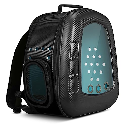 Katzentragerucksack - Faltbarer atmungsaktiver Haustierrucksack für Katzen und Welpen, abnehmbare Matte, ideal für Reisen, Wandern und Spazierengehen, langlebiges Design von Generisch