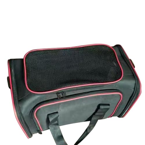 Katzentragetasche, atmungsaktiv, erweiterbar, große Kapazität, Haustier-Transporttasche für Katzen, komfortables Crossbody-Design, ideal für Reisen und den Außenbereich von Generisch