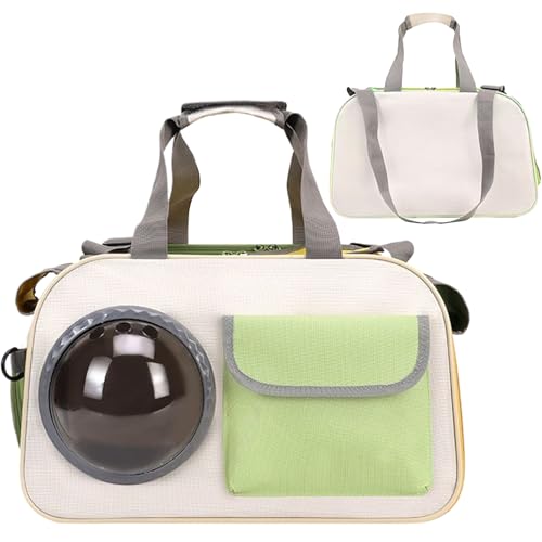Katzentransportbox | Schaumstoff Kätzchen Tasche - Atmungsaktive Transportbox Für Reisen Camping Krankenhaus Wandern Motorrad Auto Flugzeug Schule Outdoor von Generisch
