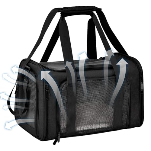 Katzentransportbox für kleine Katzen, Transportbox für Katzen | Atmungsaktive Katzentasche für Reisen | Weiche Reisetasche für Haustiere | Faltbare tragbare Reisetasche für Katzentransportbox für kleine Katzen, Transportbox für Katzen | Atmungsaktive Katzentasche für Reisen | Weiche Reisetasche für Haustiere | Faltbare tragbare Reisetasche für von Generisch
