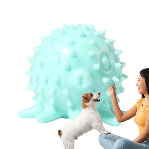 Kauspielzeug für Hunde, Oktopus-Form, interaktives Hundespielzeug, Naturkautschuk, robustes Spielzeug, Haustier-Unterhaltung für kleine und mittelgroße Hunde und Welpen Kauspielzeug für Hunde, Oktopus-Form, interaktives Hundespielzeug, Naturkautschuk, robustes Spielzeug, Haustier-Unterhaltung für kleine und mittelgroße Hunde und Welpen von Generisch