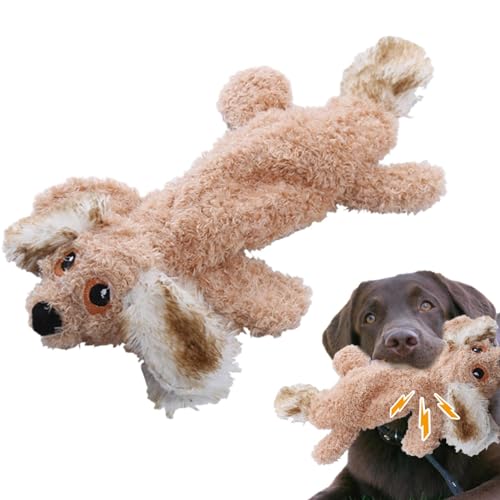 Kauspielzeug für Hunde, quietschendes Plüsch-Spielzeug, weich und tragbar, quietschendes Kauspielzeug für Welpen und Katzen, Plüsch-Hundespielzeug für kleine und mittelgroße Haustiere von Generisch