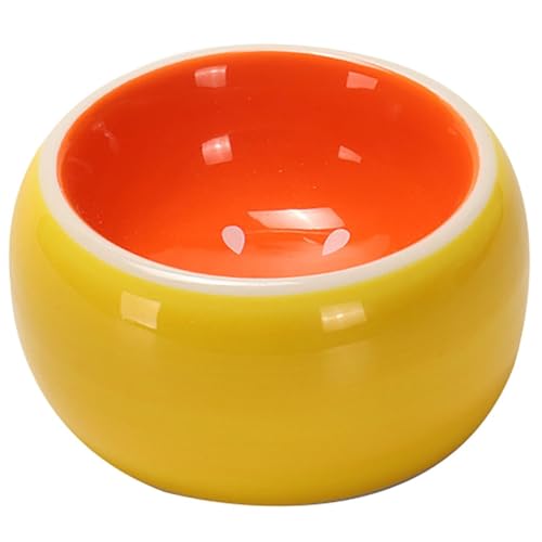 Keramik-Hamsterschale mit rutschfestem, wiederverwendbarem Design, niedliches Porzellan, bedruckt, Kleintier-Futterschale, Obst-Wasser-Design für Kaninchen Keramik-Hamsterschale mit rutschfestem, wiederverwendbarem Design, niedliches Porzellan, bedruckt, Kleintier-Futterschale, Obst-Wasser-Design für Kaninchen von Generisch