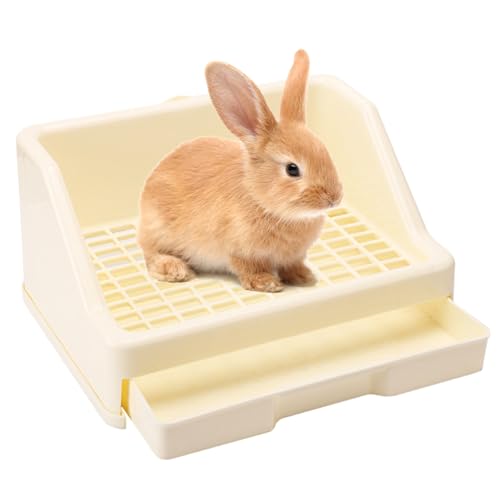 Kleine Bettbox – Box Töpfchentrainer für kleine Bettwäsche | Kleintierbox Bunny Toilette, kleine Bettbox Haustierpfanne für Chinchillas Kleine Bettbox – Box Töpfchentrainer für kleine Bettwäsche | Kleintierbox Bunny Toilette, kleine Bettbox Haustierpfanne für Chinchillas von Generisch
