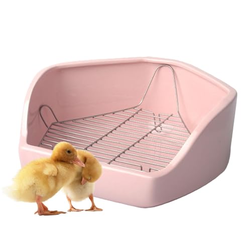 Kleine Haustier-Ecktoilette, Hasentoiletten-Ecke,Pet Bunny Toilette Kleintier-Eckpfanne - Abnehmbarer, fünfeckiger Draht-Töpfchentrainer für kleine Haustiere für den Innenbereich für Chinchilla und En Kleine Haustier-Ecktoilette, Hasentoiletten-Ecke,Pet Bunny Toilette Kleintier-Eckpfanne - Abnehmbarer, fünfeckiger Draht-Töpfchentrainer für kleine Haustiere für den Innenbereich für Chinchilla und En von Generisch