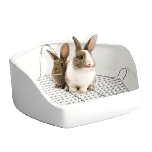 Kleine Haustier-Ecktoilette, Käfig-Ecktoilette, Kaninchentoilette, abnehmbares Drahtdesign, Haustier-Klo, Kleintier-Töpfchentrainer, Toilette für Kaninchen, Huhn Kleine Haustier-Ecktoilette, Käfig-Ecktoilette, Kaninchentoilette, abnehmbares Drahtdesign, Haustier-Klo, Kleintier-Töpfchentrainer, Toilette für Kaninchen, Huhn von Generisch
